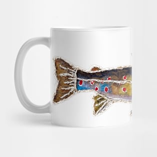 Fishes in Stitches 001 Trout Mug